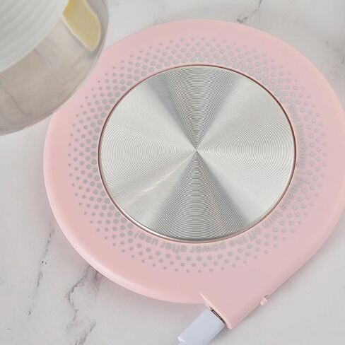 USB Cup Warmer Electric Coffee Heating Plate 55°C Auto Power Off for Busy Work Study Sessions in Saudi Arabia