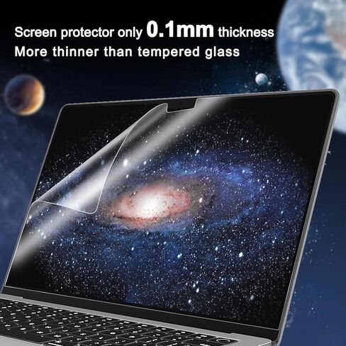 عبوتان من واقي الشاشة المضاد للوهج لجهاز MacBook Neo 13 الجديد لعام 2026 مع شريحة A18 Pro/A3404 ملحقات مضادة للخدش طبقة درع واقية غير لامعة بصلابة 5H لجهاز MacBook Neo 13 in Saudi Arabia