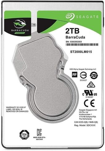 (Old Model) Seagate 2TB Laptop HDD SATA 6Gb/s 128MB Cache 2.5-Inch Internal Hard Drive (ST2000LM015) in Saudi Arabia