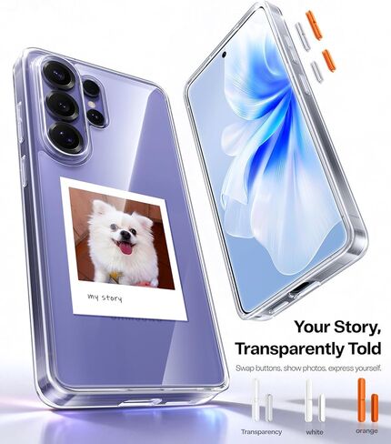 حافظة TORRAS لهاتف Samsung Galaxy S26 Ultra شفافة، [2026 مطورة غير صفراء] [حماية من الدرجة العسكرية 12FT] حافظة شفافة رفيعة لهاتف Samsung S26 Ultra رفيعة، شفافة ماسية، صلبة، 6.9 بوصة in Saudi Arabia