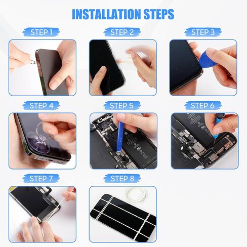 for Google Pixel 7 Pro Screen Replacement with Frame – Premium AMOLED Display Assembly & Full Repair Tool Kit – 120Hz Refresh Rate, Fix Cracked/Broken Glass – Compatible with GP4BC/GE2AE Models in Saudi Arabia