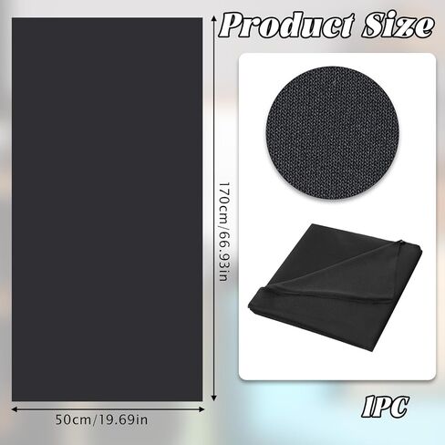 Speaker Grill Cloth, Acoustic Fabric, 67x20 Inch 3D Black Mesh for Speaker Repair, Home Theater, Stage, Ktv, Automotive in Saudi Arabia