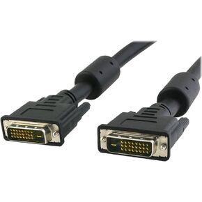 4xem 4XDVIDMM15' كابل DVI وصلة مزدوجة 15' 24+5 دبوس مدمج DVI M/M، أسود in Kuwait