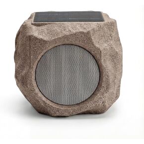 Solar Powered Outdoor Rock Speaker Bluetooth 6.5 Inch Waterproof Speakers Peak 80W Deep Bass – 22 Hr Playtime, Bluetooth 5.4 HiFi-4 Stereo,Remote Control,IP65 for Garden, Patio, Pool (Multicolor) in Saudi Arabia