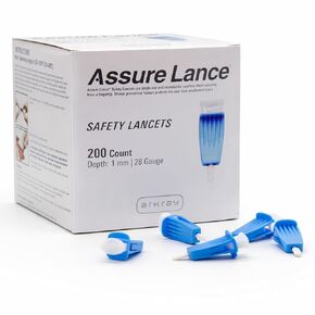 Assure Lance Micro Flow Safely Lancets - 100 Count, Pack of 2 in Kuwait