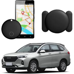 GPS Tracker for Vehicles,Hidden GPS Car Tracker with Magnetic Case(iOS&Android Compatible),Real-time Global Coverage Car Locator for Truck,No Subscription&Monthly Fee/No SIM Card-Black in Saudi Arabia