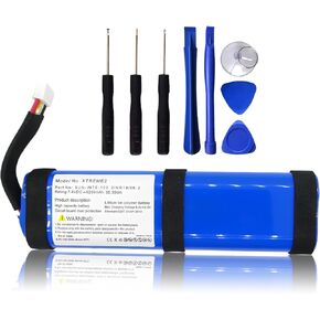 بطارية بديلة SUN-INTE-103 لمكبر صوت بلوتوث مقاوم للماء Xtreme 2 2INR19/66-2 5200 مللي أمبير 7.4 فولت in Kuwait