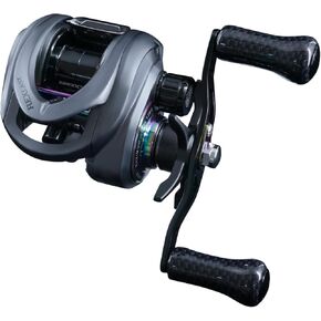 بكرة SEASIR Rexcast DC Baitcaster، 3 أوضاع بكرة التحكم الرقمي، 7.2 أونصة، أقصى سحب 24 رطل، 7.3: 1، بكرة صيد خفيفة للغاية للمياه العذبة، 6 + 1 بي بي، مقبض ألومنيوم، نقر السحب، رمادي in Kuwait