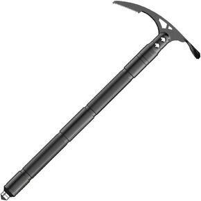 Outdoor Multi-Functional Pickaxe Double-Headed Plow Ice Ax Gorge Hammer Mountaineering Ice Ax Lightweight Climbing Ice Hammer Self-Arrest Hiking Glacier Snowy Ice Ax in Saudi Arabia