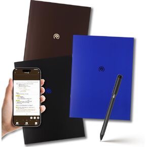 Yuan Smart Notebook with Smart Pen, Real time Sync Digitizing to Phone/Tablet, Smart Writing Cuaderno Digital for Students, Sketching, Note-Taking, Art & Meeting, Digital Paper Tablet, iOS & Android Compatible in Saudi Arabia