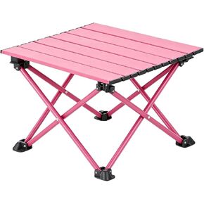 Wind Tour Roll-Up Camping Table, 4-Person Lightweight Portable Outdoor Table with Carry Bag for Picnics BBQ Travel (15.7"x13.7"x11" Black) in Saudi Arabia