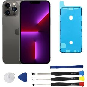 Back Glass Replacement Kit with Tools for iPhone 13 Pro Max,Rear Cover Glass Repair Set Compatible with iPhone 13 Pro Max (Gold) in Saudi Arabia