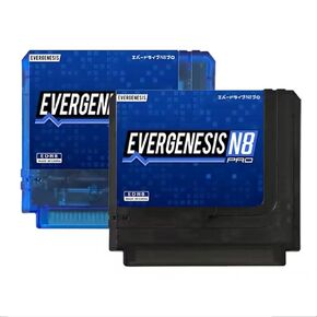 لعبة Flashcart N8 Pro Edition الاحترافية 8 بت - خرطوشة ألعاب متعددة 3000 في 1 مع بطاقة TF سعة 8 جيجابايت - متوافقة مع أجهزة الكمبيوتر العائلية الأصلية ووحدات التحكم الرجعية 8 بت (أزرق) in Kuwait