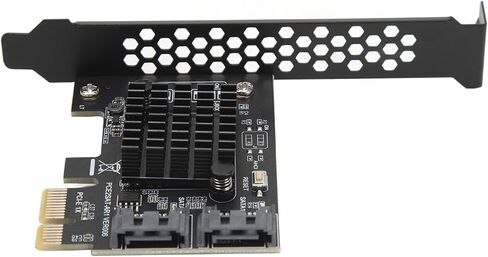 SUNGOOYUE PCIe Card 2 Ports, 6Gbps High Speed Data Transmission with Hardware Engine and S.M.A.R.T Support, for 8 10 11 and System in Saudi Arabia