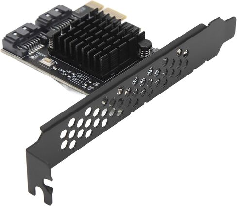 SUNGOOYUE PCIe Card 2 Ports, 6Gbps High Speed Data Transmission with Hardware Engine and S.M.A.R.T Support, for 8 10 11 and System in Saudi Arabia