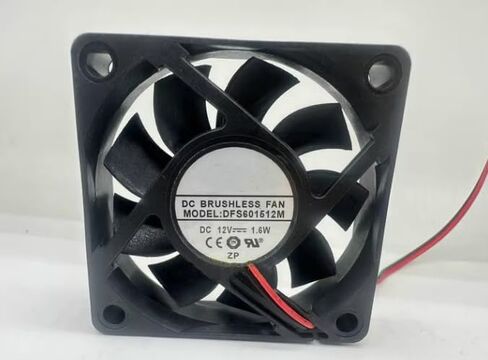 DFS601512M DC 12V 1.6W 60x60x15mm 2-Wire Cooling Fan in Saudi Arabia