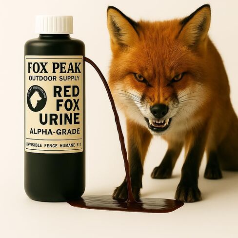 Red Fox Urine, 100% Pure, 8 oz, Natural Animal Urine, Hunting Attractant, Garden Protection, Squeeze Bottle in Saudi Arabia