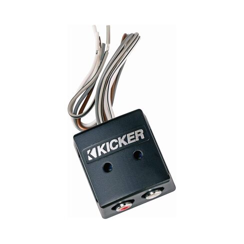 Stinger SS1200XS 4GA Copper 1200W Complete Amplifier Wiring Kit with Kicker 46KISLOC 2-Channel Line Output Converter, 4 AWG in Saudi Arabia