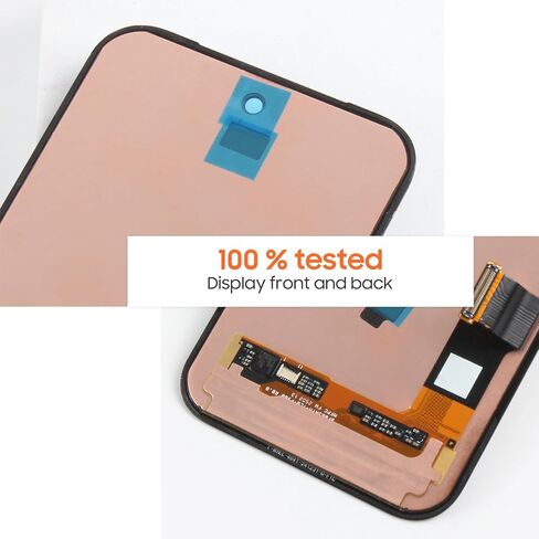 Original Screen for Google Pixel 9a 5G Screen Replacement for Pixel 9a LCD Screen GXQ96, GTF7P, G3Y12 Touch Display Digitizer Assembly Repair Parts No Frame(Black in Saudi Arabia