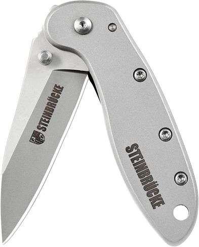 Small Pocket Knife - Camping Knife 2.3" Titanium Coated Blade, EDC Folding Knives, Built with Sandvik 14C28N Stainless Steel, Gift for Men and Women in Saudi Arabia