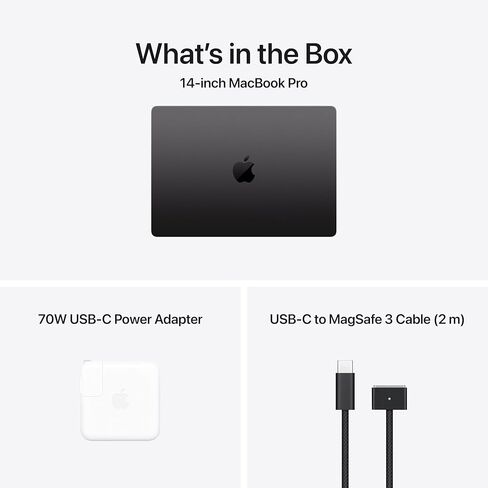(CTO) Apple MacBook Pro مقاس 14 بوصة: شريحة M5 Pro مع وحدة معالجة مركزية 15 نواة - وحدة معالجة رسومات 16 نواة، 48 جيجابايت، 1 تيرابايت، أسود فلكي، 70 وات - Z1ML00024 - (2026) in Saudi Arabia