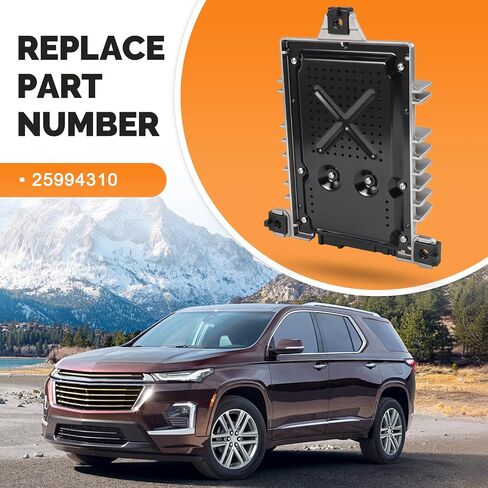 Radio Speaker Amplifier Compatible with 2010-2017 Chevrolet Traverse GMC Acadia Limited 2010 Saturn Outlook Replace# 25994310 in Saudi Arabia