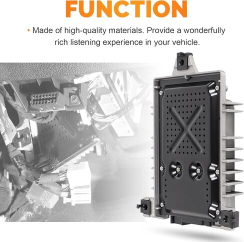 Radio Speaker Amplifier Compatible with 2010-2017 Chevrolet Traverse GMC Acadia Limited 2010 Saturn Outlook Replace# 25994310 in Saudi Arabia