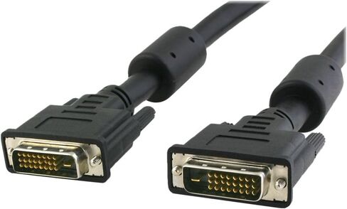 4xem 4XDVIDMM15' DVI Cable Dual Link 15' 24+5 Pin Combined DVI M/M, Black in Saudi Arabia