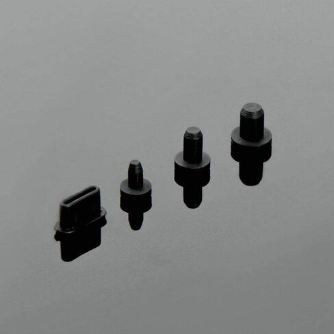 سدادات مضادة للغبار لـ Fiio M27 M23 JM21 M21 لـ iRiver SP4000 SP3000T SP3000 SP2000T SP2000 2.5 مم 3.5 مم 4.4 مم غطاء منفذ جاك من النوع C (مجموعتان) in Kuwait