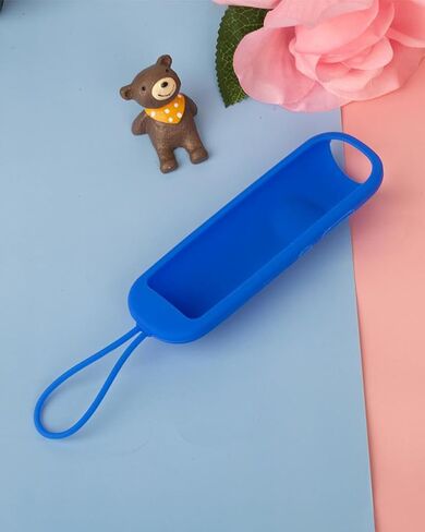 Remote Control Cover Glow in The Dark for Easy Finding Universal Replacement Controller Silicone Sleeve Skin Luminous Blue BLC1459-01 in Saudi Arabia