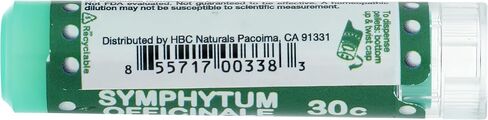 OLLOIS Symphytum Officinale 30c، دواء المعالجة المثلية العضوي الخالي من اللاكتوز، 80 حبة (عبوة من قطعة واحدة) in Saudi Arabia
