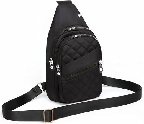 Small Sling Bag for Women Multi-Pockets Crossbody Bags Daypack Sling Backpack for Travel Daily Outdoor in Saudi Arabia