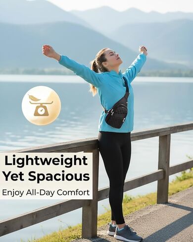 Small Sling Bag for Women Multi-Pockets Crossbody Bags Daypack Sling Backpack for Travel Daily Outdoor in Saudi Arabia