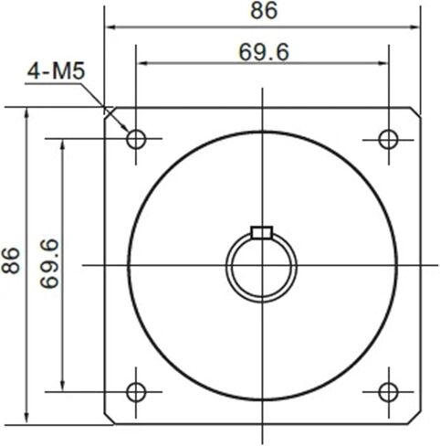 Planetary Geared NEMA86mm Stepper Motor 12Nm Ratio 4:1/5:1/10:1/16:1/20:1/40:1/50:1/100:1 Reducer(Ratio 40 to 1) in Saudi Arabia