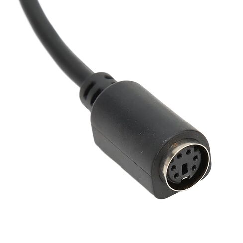 Sorandy PS2 Adapter Keyboard Mouse Converter Cable, 0.15m DIN 5 Pin Male to Mini DIN 6 Pin Female Cable, PVC Adapter Cables with Reinforced Design, Ideal for Old Keyboards in Saudi Arabia