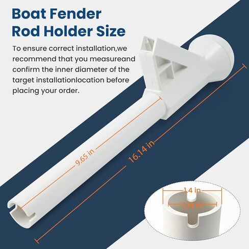 Boat Fender Holder, Boat Fender Clips, Fishing Rod Fender Support, 2 Pack, Rod Holder, Boats Rod Holders, Boarding Assist Handle, Innovative Fishing Boats Accessory. in Saudi Arabia