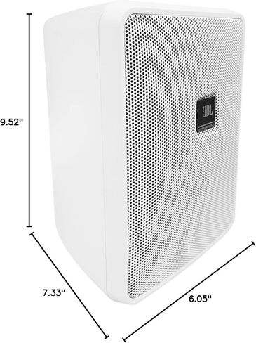 JBL Control 25-1 Indoor Outdoor Speakers - White, Pair in Saudi Arabia