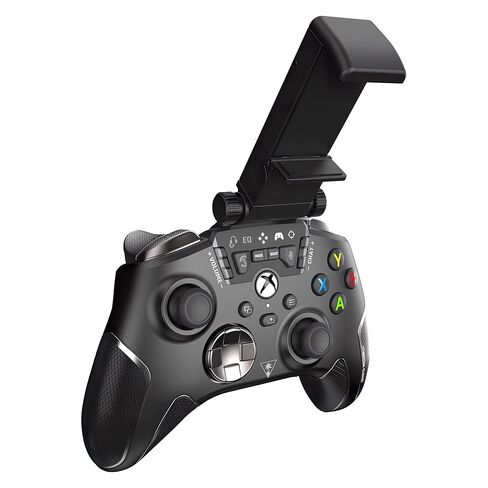 وحدة تحكم الألعاب السلكية من Turtle Beach Recon Cloud مع تقنية Bluetooth لأجهزة Xbox Series X|S وXbox One وWindows وأجهزة Android المحمولة - أزرار قابلة لإعادة التعيين، وتحسينات الصوت، وسمع خارق - أسود (متجدد) in Saudi Arabia