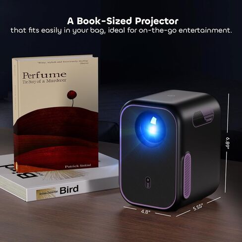 [الحزمة] شاشة ALR مرتفعة من NothingProjector مقاس 120 بوصة + جهاز عرض Google TV محمول مزود بتقنية WiFi وبلوتوث 1080P ودعم 4K in Saudi Arabia
