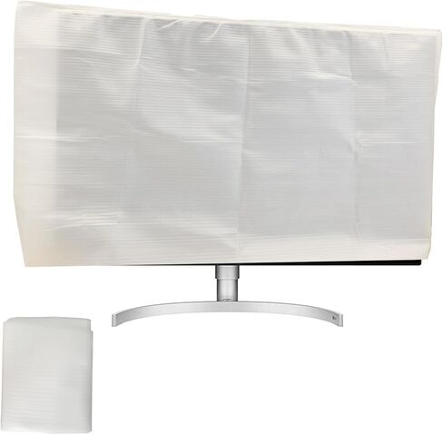 Krodtige 2 Pack Foam Flat Screen TV Cover(Fits TV Screens up to 40"-43") 43" L x 27" W Cushion Foam Wrap Pouches for Moving and Packing in Saudi Arabia