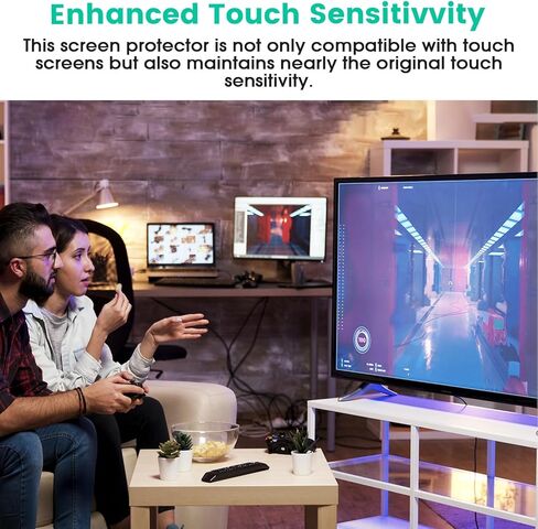 F FORITO 32 Inch 16:9 Anti Blue Light TV Screen Protector, Eye Protection Anti Glare Blue Light Blocking Screen Filter in Saudi Arabia