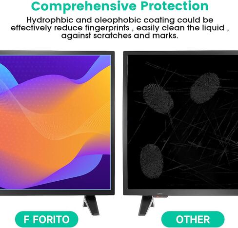 F FORITO 32 Inch 16:9 Anti Blue Light TV Screen Protector, Eye Protection Anti Glare Blue Light Blocking Screen Filter in Saudi Arabia