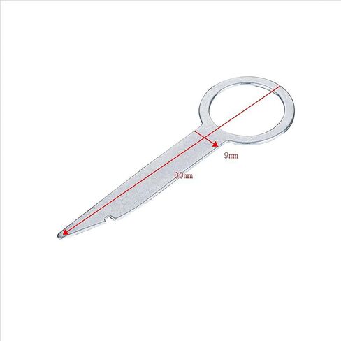 DAGIJIRD 38* Car Radio Removal Release Key Pin Tool for Sony Radio for Clarion Radio for Kenwood Radios in Saudi Arabia