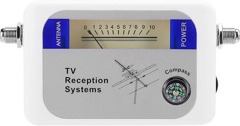 SUNGOOYUE T Satellite Finder, Digital Signal Strength Meter with Built in IF Meter, for Finding Best Antenna Installation Place in Saudi Arabia