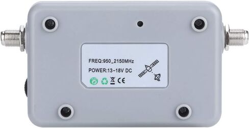 Satellite Signal Meter Finder, Digital Portable Compact 5.1x2.6 Inch - Highly Sensitive Analog Display, Illuminated Night Use, Easy Dish Alignment in Saudi Arabia