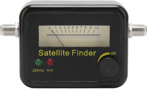 Cosiki Digital Satellite Finder, Professional Satellite Signal Detector Portable Dish Alignment Tool with LCD Display, for TV Antenna Signal Strength Meter in Saudi Arabia