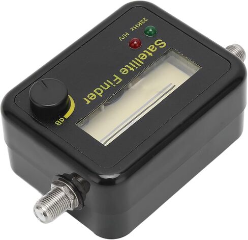 Cosiki Digital Satellite Finder, Professional Satellite Signal Detector Portable Dish Alignment Tool with LCD Display, for TV Antenna Signal Strength Meter in Saudi Arabia