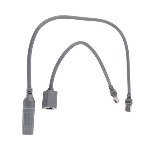 Keenso 2PCS Satellite Adapter, Rubber IP68 Proof Adapter for RJ45, 1200Mbps HighSpeed Connection for Gen3 Rectangular Satellite System in Saudi Arabia