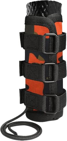 Heat Resistant Suppressor Cover 6 Inch, High-Temp Fireproof Suppressor Wrap with Insulated Microfiber Sleeve, Non-Slip Adjustable Silencer Cover for Shooting & Hunting in Saudi Arabia
