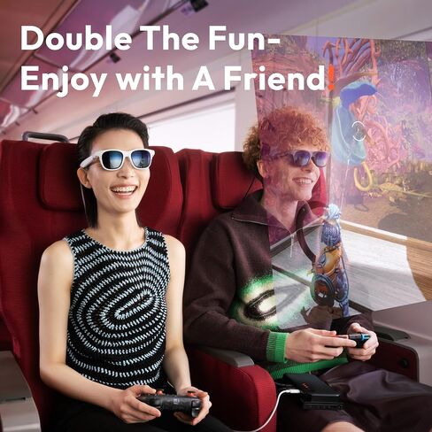 VITURE Luma Ultra XR Glasses & Pro Mobile Dock, First-Ever Immersive XR Experience for Switch 2, Co-op Stream, Charging While Playing, for Switch, Handhelds, Fire TV, Neckband, & All HDMI/USB-C Inputs in Saudi Arabia